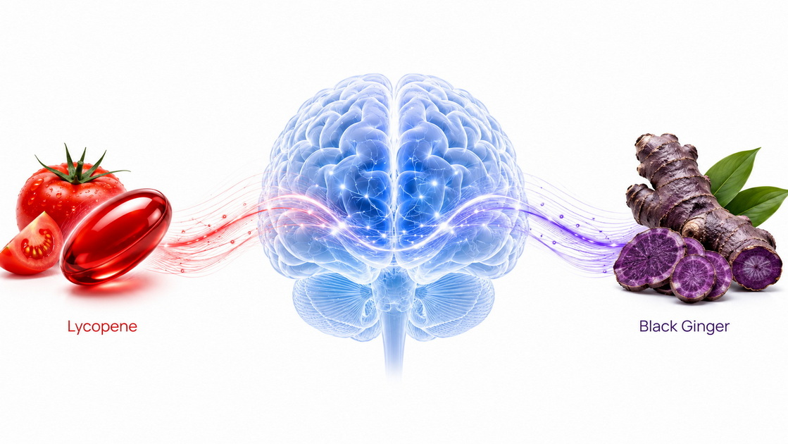 Licopene vs. Estratto di zenzero nero: percorsi per la mitigazione della neuroinfiammazione